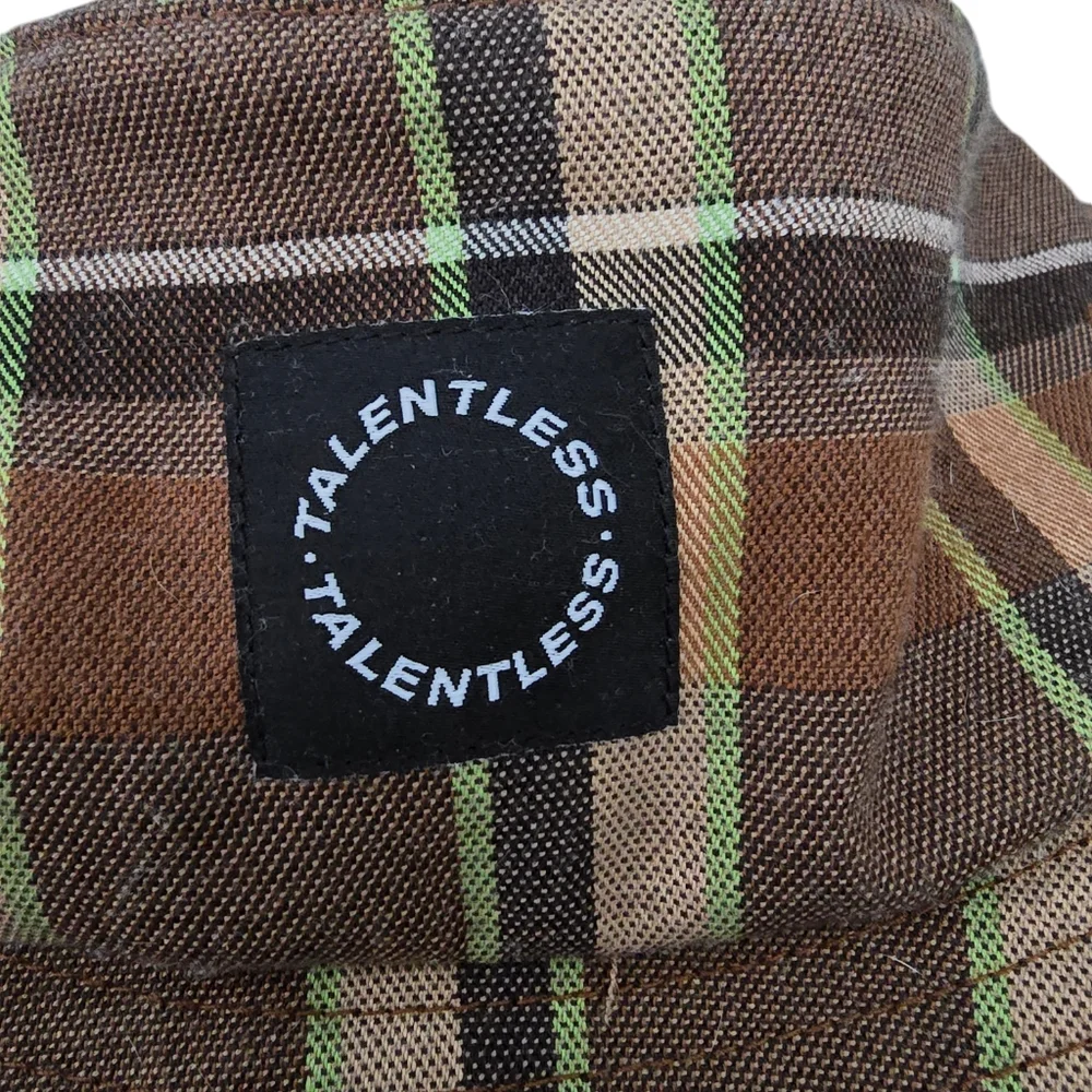 Talentless Plaid Bucket Hat NWOT